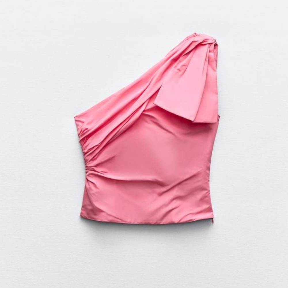 TAFFETA BOW TOP SIZE M - Picture 4 of 8